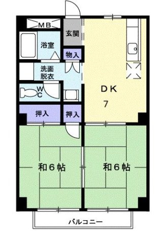 【間取り】 | セゾンハイツ