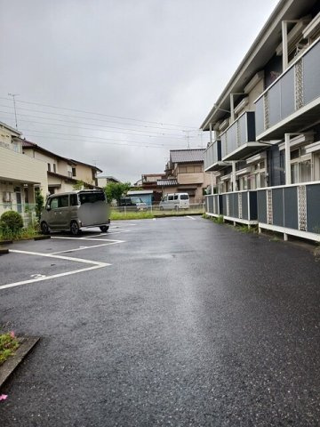 【駐車場】 | スカイハイツ | カースペースがあります