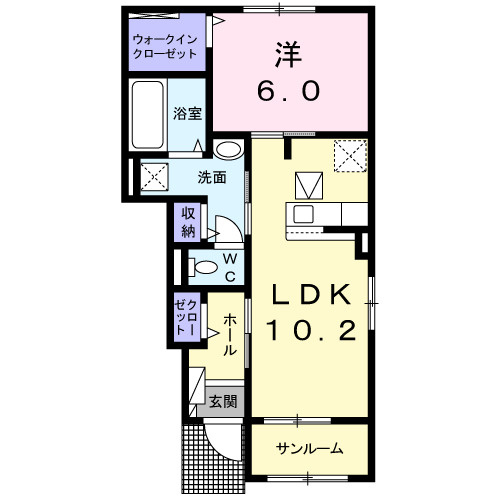【間取り】 | グランメゾンＴＫ　Ⅱ