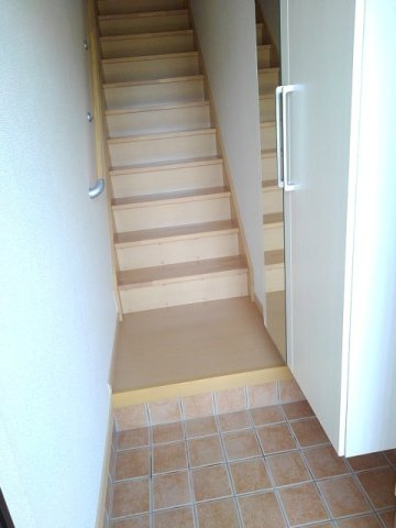 サンセットの玄関|明るい玄関です