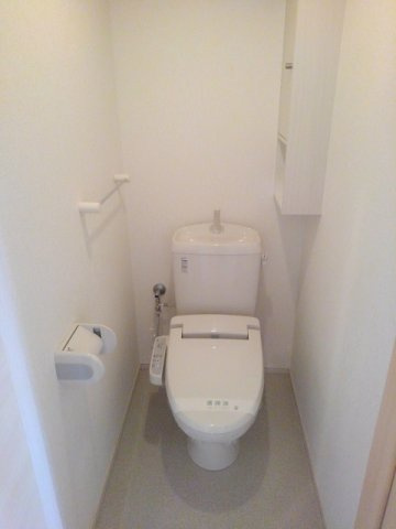サンリットⅡのトイレ|落ち着いたトイレです