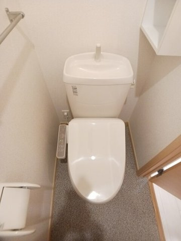 サニーリブＡ棟のトイレ|トイレです