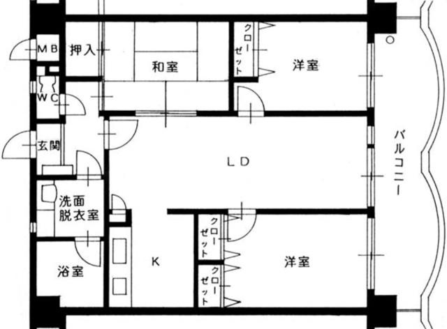 【間取り】 | New8西新