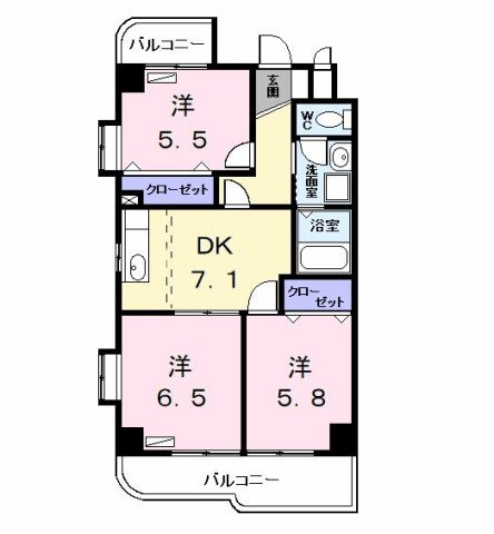 ネクステージ・あらこの間取り