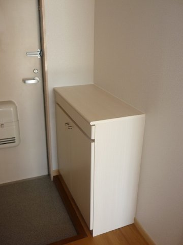 カーサラポールＢの玄関|落ち着いた玄関です