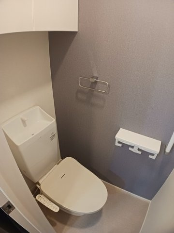 シャルム６番館　Ｃのトイレ|シンプルで使いやすいトイレです