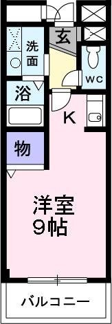 アンソレイエの間取り