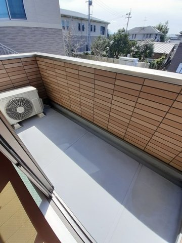 サンライズ城南Ａのバルコニー