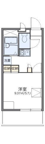 レオパレスボンボニエールの間取り