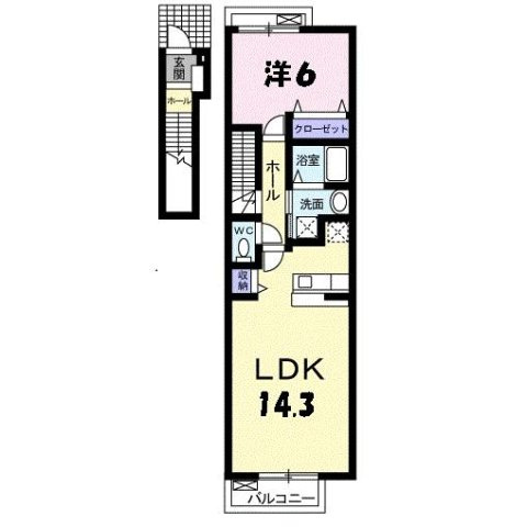 イアリスⅠの間取り