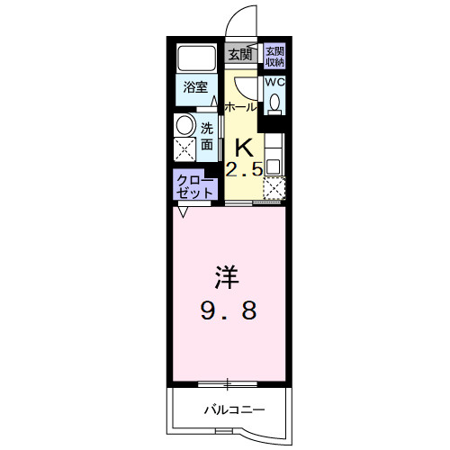 ボヌールの間取り