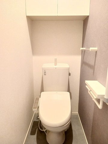 ピエール　ヴィラージュのトイレ|落ち着いた色調のトイレです