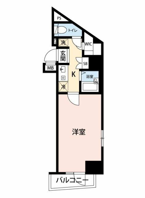 リクレイシア西麻布Ⅱ番館の間取り