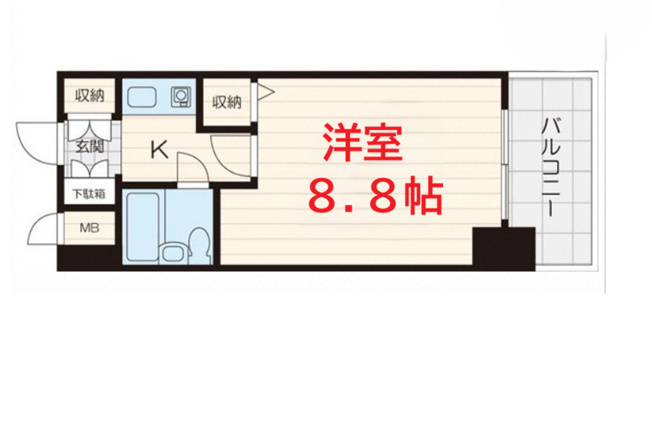 【間取り】 | 鶴見ハウス | 間取りです