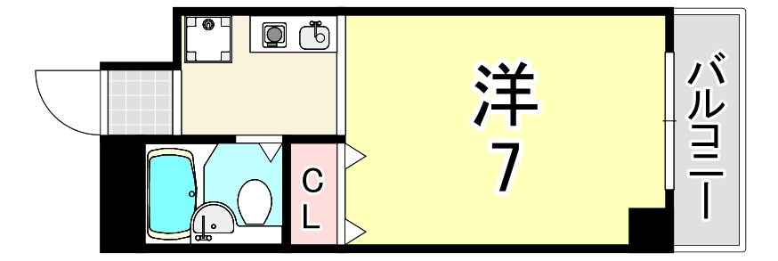 シオン塚口の間取り