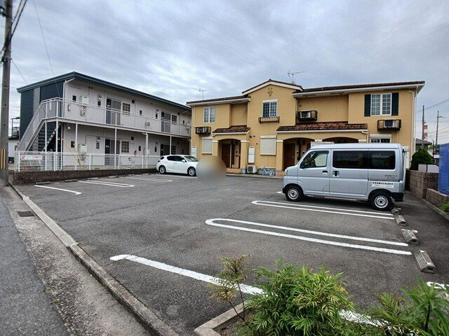 プレムローゾの駐車場