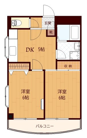 レ・シルフィードの間取り