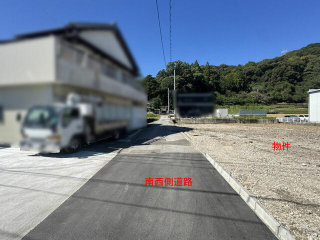 【前面道路含む現地写真】 | 香美市土佐山田町楠目/１号地