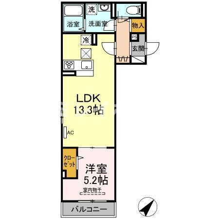 エクセリア南馬込の間取り