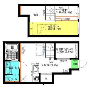【間取り】 | Raffine賑町(ラフィネ賑町)