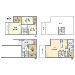 【間取り】 | 徳川1丁目戸建