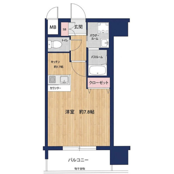 【間取り】 | プレサンス名古屋駅前