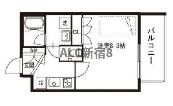 ガーデン千歳船橋の間取り