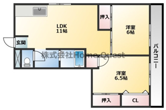 【間取り】 | コーポ柏原