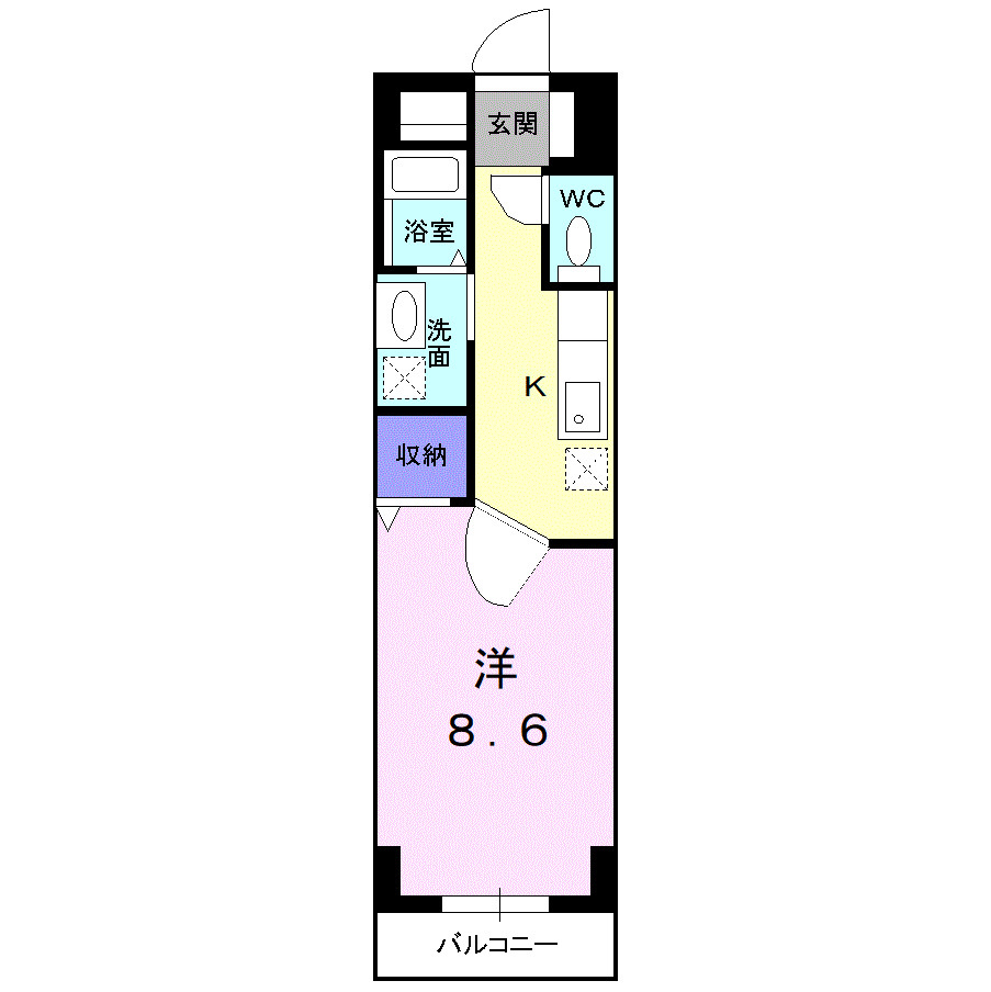 ヴェルアンジュの間取り