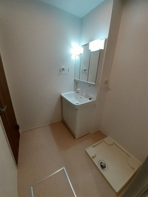 アパンツァート　プラシードの洗面所