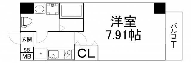 【間取り】 | ウインズコート西梅田Ⅱ