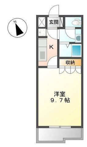 【間取り】 | プランドール・カネキB棟