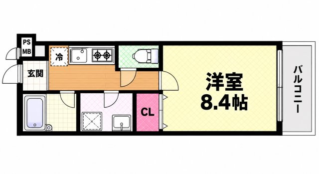 【間取り】 | ドリーム フジ 桜川