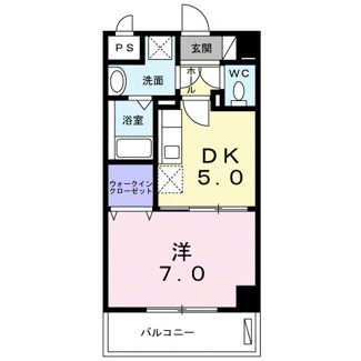 【間取り】 | アンドーバーテラス金城　ノース（Ｄ）