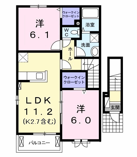 ルミナス・Ｍの間取り