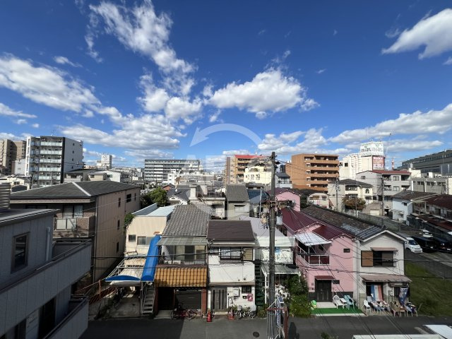ルノン淡路の洗面所|眺望