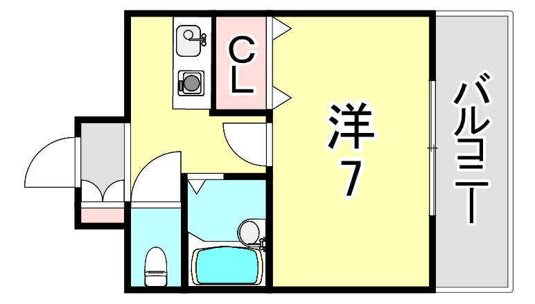 サウザンド塚口の間取り