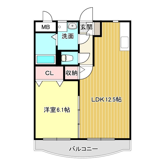 ラ・ミルチャの間取り
