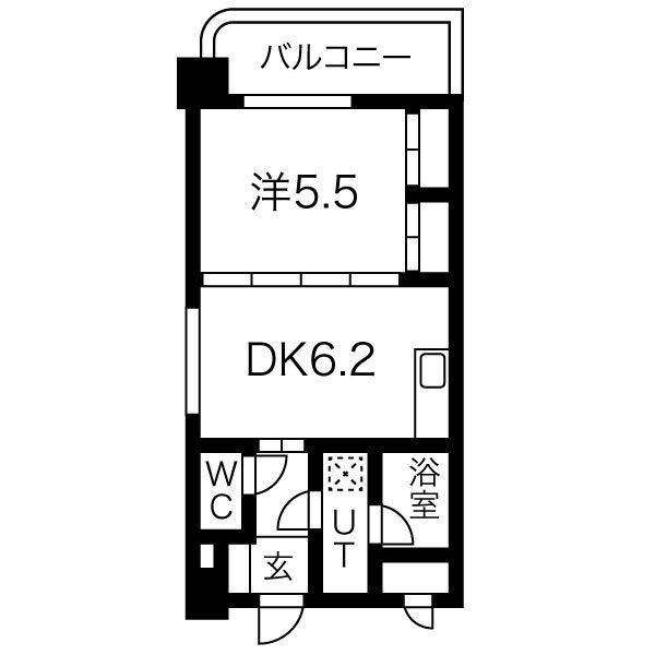 ウェルコート岡本の間取り