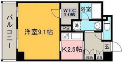 博多プレイスの間取り