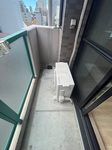 エステムコート大阪城南のバルコニー