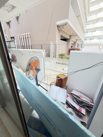 エスリード神戸HARBORのバルコニー