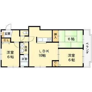 パラディオンⅡの間取り