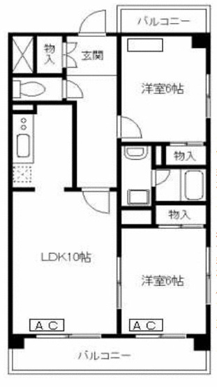 【間取り】 | アジュール大森