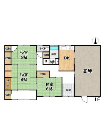 たつの市御津町中島/中古戸建の間取り