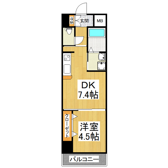 【間取り】 | リアライズ深井駅前
