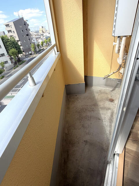 みどりハイツのバルコニー