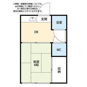 こゆき荘の間取り
