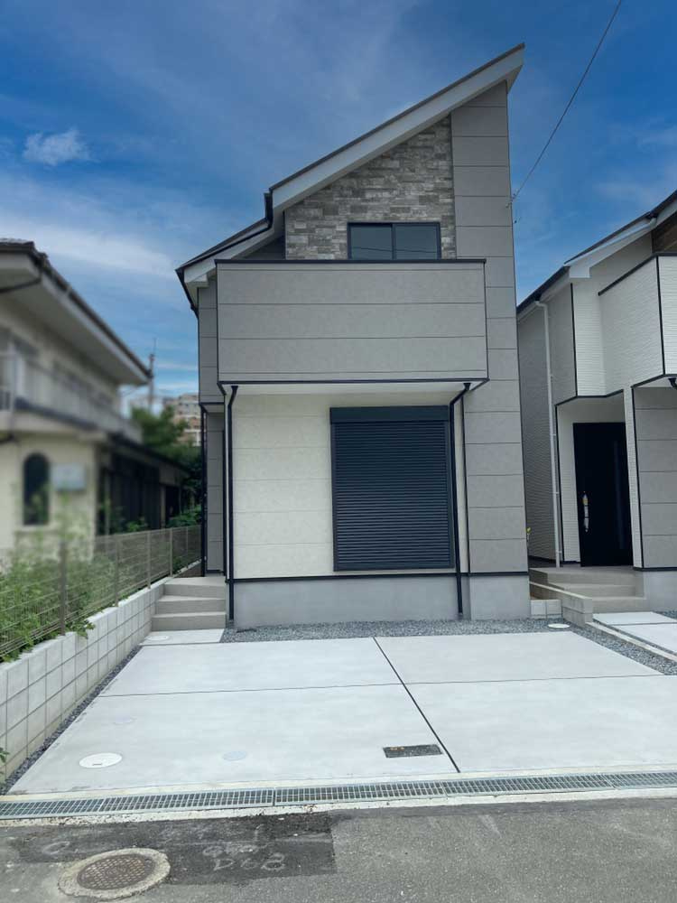 枚方市御殿山町　第1期　新築一戸建ての外観|１号棟