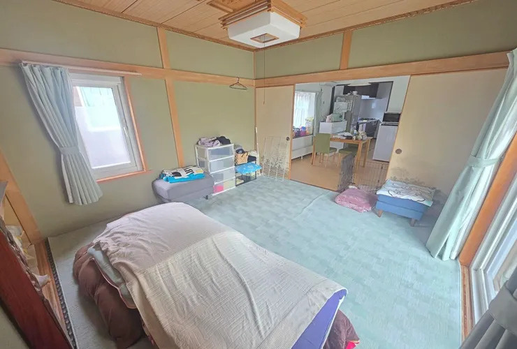 北見市春光町２丁目１５１番地４１　中古売家の和室|1階8帖和室